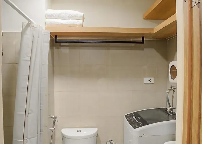 Aparthotel Relaxing 1br Balcony With Pool View Free Parking Manila