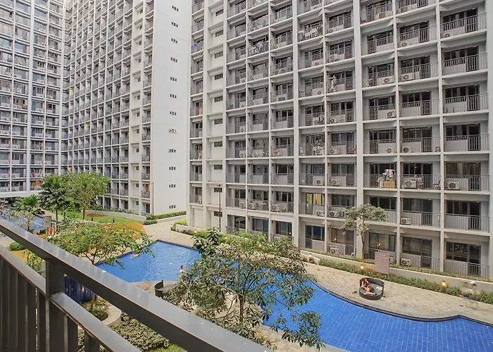 Aparthotel Relaxing 1br Balcony With Pool View Free Parking Manila